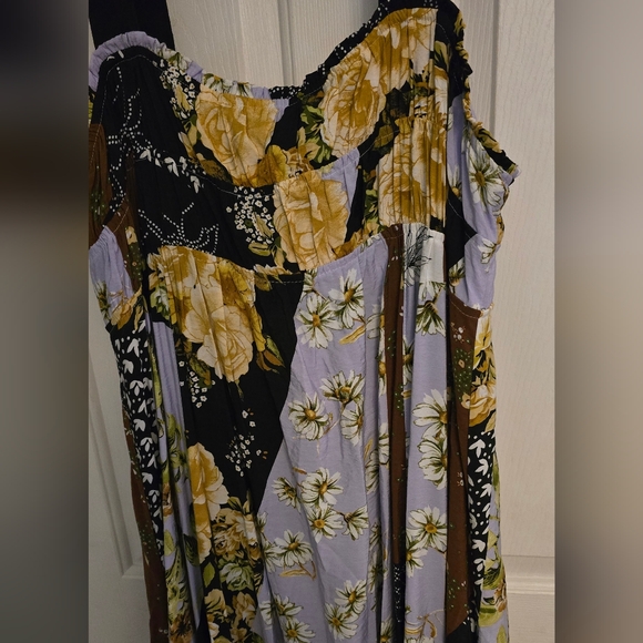 NWT Anthropologie Maeve Bohemian Floral Patchwork Maxi. Large. $170 - Picture 8 of 11